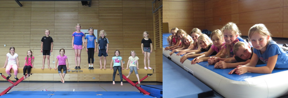 Gerätturnen für Kinder ab 1. Klasse und Pfiffikiuskinder (min.5 Jahre)